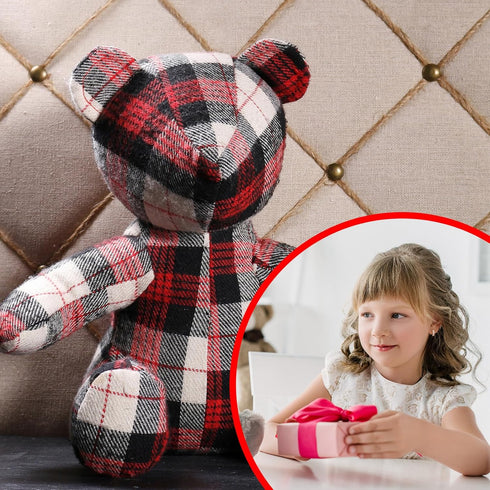 Memory Bear Sewing Patterns Template Ruler Set with Instruction Manual, Memory Bear Patterns Templates for Sewing 12IN...