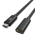 USB Type C Extension Cable (1.5Ft/0.5m), USB C 3.1(10gbps) Male to Female Extension Charging & Sync Compatible with Switch, MacBook Air M2/ M1/ Pr...