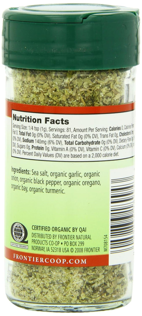 Frontier Herb Adobo Seasoning Blend, Non Irradiated, 2.86 Ounces (Pack Of 12)...