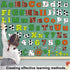 260pcs Sports Bulletin Board Letters for Classroom 4” Letters Combo Pack Set Football Soccer Classroom Decorations Alphabet Numbers Symbols Cutout...