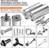 Spurtar Universal Socket Set (11-32mm 7-19mm) Multi-Function Universal Socket Tool Super Socket Unscrew Any Bolt Gifts for Dad, Father, Husband, B...