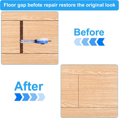FCHO Floor Gap Fixer Tool for Laminate Floor Gap Repair Include Suction Cup and Mallet (Can't use on scraped surface floor)...