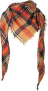 VIVIAN & VINCENT Triangle Fall Winter Soft Plaid Scarfs for Women Scarf Warm Shawls and Wraps...