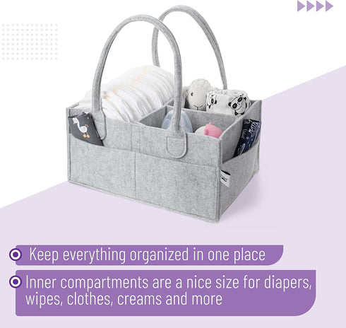 Mr. Pen- Baby Diaper Caddy Organizer, Car Caddy, Portable Organizer for Changing Table, Nursery...