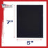 US Art Supply 5 X 7 inch Black Professional Artist Quality Acid Free Canvas Panels 6-Pack (1 Full Case of 6 Single Canvas Panels)...
