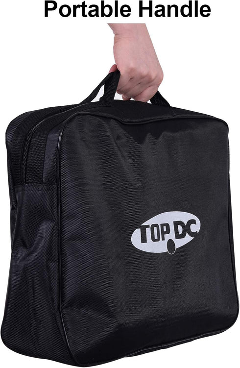 TOPDC 15.7"x12.6" Tools Cable Bag, Jumper Cable Bag, Storage & Organizer for Cables, Cords, and Hoses Including EV Charging Cables for Electric Ve...
