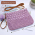 Straw Crossbody Bags Women Summer Woven Shoulder Purse Beach Wristlet Zipper...