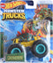 Hot Wheels Monster Trucks Motosaurus, Beast Bashers 5/7 Connect and Crash Car...