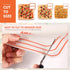 Silicone Baking Mat, Set of 2 Square Non-Stick Cuttable Baking Mats 8/9/10 inches - Best German Silicone...