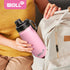 Kids Water Bottle with Spout Lid-12 oz Small Insulated Sports Water Flask for School-Reuasble Stainless Steel Vacuum Travle Leak Proof Water Bottl...