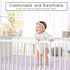Sweet Jojo Designs Lavender Purple Baby or Toddler Fitted Crib Sheet for Watercolor Floral Collection...