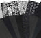 15 Pieces Scrapbook Paper Textured Paper, A5 Mulberry Snow Dot Mesh Fabric Mix Craft Papers Handmade Special Paper for Card Making Decoupage Colla...