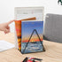 Goiio 1 Pcs Triangle File Holder, 5 Slot Metal Magazine Holder, for Office Home, Black...