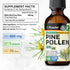 Pine Pollen Tincture - Organic Pine Pollen Powder Liquid Extract for Immune Support - Alcohol & Sugar Free Natural Herbal Supplement - Vegan Pine ...