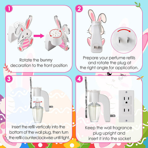 Wall Fragrance Plug in with Night Light, Compatible with Bath & Body Works WallFlower Fragrance, Wall Plug Essential Oil Diffuser with Nightlight ...