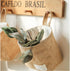 Small Cotton and Linen Hanging Storage Basket for Desktop, Ideal for Organizing Keys and Miscellaneous Items....