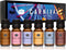 P&J Trading Fragrance Oil Carnival Set | Cotton Candy, Night Air, Marshmallow, Orangesicle, Root Beer, and Caramel Corn Candle Scents for Candle M...