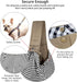 CUBY Dog and Cat Sling Carrier - Hands Free Reversible Pet Papoose Bag - Soft Pouch and Tote Design - Suitable for Puppy, Small Dogs Cats Outdoor ...