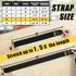 LuBanSir Cinch Straps - 2" x 18" (6 Pack) Elastic Hook and Loop Storage Straps with Buckle for Bicycle, Truck, Boat and More for Extension Cords, ...