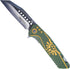 KCCEDGE BEST CUTLERY SOURCE EDC Pocket Knife Camping Accessories Hunting Knife Razor Sharp Edge Folding Knife for Camping Gear Survival Kit Tactic...
