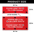 Please Don't Pet I'm a Little Anxious Red Dog Leash Sleeve Wrap Dog Walking Accessory - Pet Birthday Gift - Gift for Dog Owner and Lover...