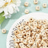 PH PandaHall 1060pcs 10mm Alphabet Wooden Beads Random Natural Square Wooden Beads 3~4mm Hole Wood Loose Bead with Initial Letter Cube Bead for Je...