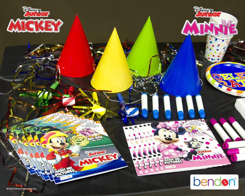 Bendon Minnie Mouse Imagine Ink Coloring Book 6-Pack Party Supplies 30222-TG, Multicolor...