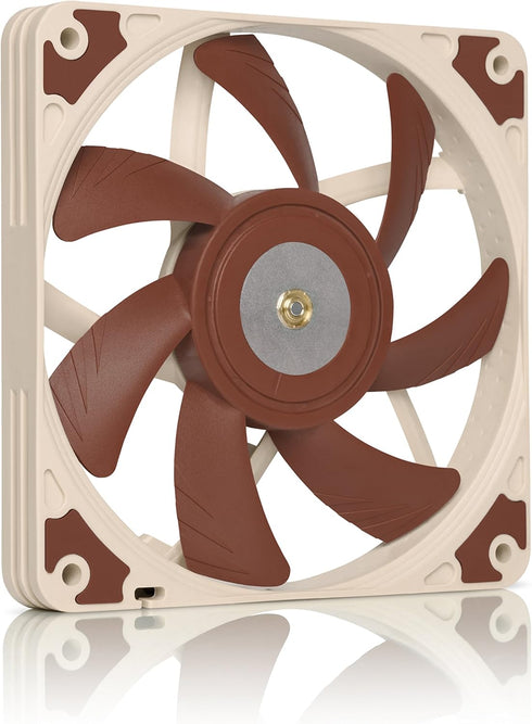 Noctua NF-A12x15 FLX, Premium Quiet Slim Fan, 3-Pin (120x15mm, Brown)...