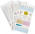 Paper House Productions Planner Sticker Day Tracker Set of 4 Packs of Sticker Sheets for Planners, Journaling and Crafting...