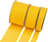 Yellow Burlap Wired Ribbon, 4 inch x 20 Yards, Wired Edge Burlap Ribbon for Gift Wrapping, Big Bow, Wreath, and Christmas Tree Decoration...