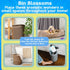 Bin Blossoms: 4-Pack Citrus Fresh Peel & Stick Air Freshener, Trash Can Odor/Smell Neutralizer, Diaper Pail Odor Control, Garbage Bin & Trash Deod...