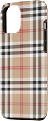 iPhone 12 Pro Max Checkered Plaid Flannel Gingham Pattern Case...