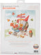 Dimensions Lemon Jar Counted Cross Stitch Kit, 14" x 10", 14 Cnt. White Aida with Printed Background 4 Piece...