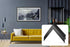 Deco TV Frames Alloy Scoop - Anodized Black Bezel Compatible ONLY with Samsung The Frame TV (3", Color Chip)...