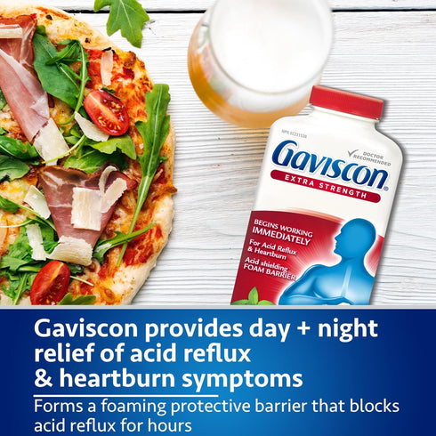 Gaviscon Extra Strength Peppermint 60 Tablets...