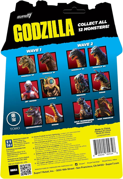 Super7 Toho Godzilla Hedorah - 3.75" Toho Godzilla Action Figure Classic Movie Collectibles and Retro Toys...