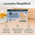 Roobi Unscented Baby Laundry Detergent Sheets. Specially Formulated for Sensitive Skin. Sustainable Laundry Sheets for Newborns, Infants, Toddlers...
