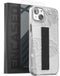 ENCASED Finger Loop Case Designed for iPhone 14 with Strap Grip and Screen Protector (Clear/White Lace Leaf)...
