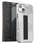 ENCASED Finger Loop Case Designed for iPhone 14 with Strap Grip and Screen Protector (Clear/White Lace Leaf)...