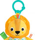 Bright Starts Huggin’ Lights Musical Light Up Toy for Stroller and On-The-Go - Lion - Unisex, Newborn +...