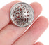 MILISTEN 30pcs Round Metal Hollow Out Button Coat Buttons Flat Buttons Jacket Button Trousers Buttons Sewing Buttons Silver 20mm...