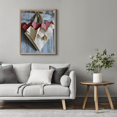 Posterizer 1 pcs-Handmade Valentine’s Day gifts cute poster -1-Romantic Art-Holiday Poster Collection-Gift for Couples boyfriend girlfriend Husban...