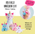 Stuffed Mommy Kitty Unicorn with 3 Kittens in her Tummy | Plush Unicorn Cat | Unicorn Stuffed Animals | Stuffed Animal Family | Stuffed Animal Mom...