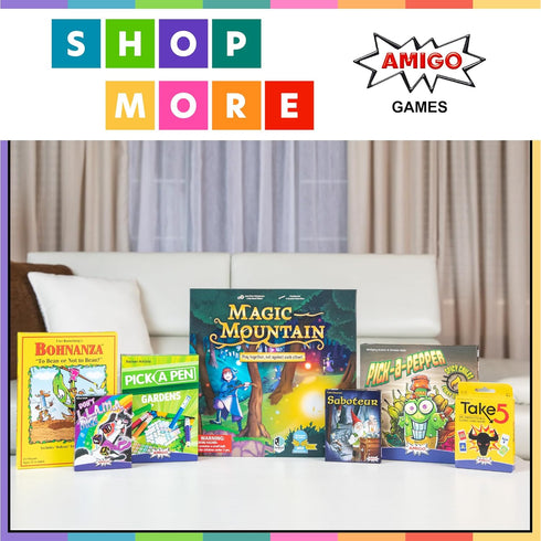AMIGO Games None of a Kind Brainteaser Card Game – A New Kind of Matching Game That is Fun for The Whole Family – for Kids & Adults Ages 7 & Older...