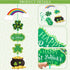 St. Patrick's Day Door Sign St. Patrick's Day Themed Hanging Welcome Sign Irish Hanging Door Decor with Shamrock for Saint Patricks Day Wall Ornam...