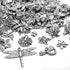100g(30-80pcs) Mixed Insect Charms Bee Butterfly Dragonfly Charms Pendants Craft Supplies for Earrings Necklace Bracelet Jewellery DIY,5-50mm...