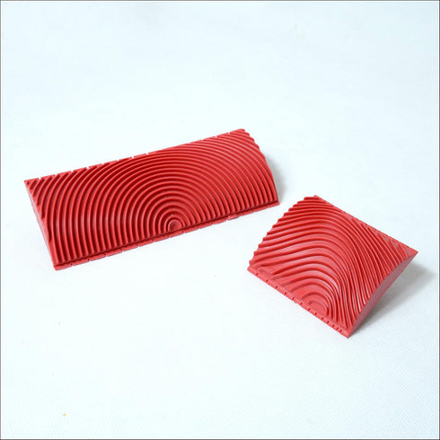 Wood Graining Painting Tool, Rubber Empaistic Wood Grain Tool Household Wall Art Paint 3"/6"(MS3)...