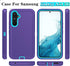 Qinmay for Galaxy A54 5G Case,Samsung Galaxy A54 5G Case with HD Screen Protector (2 Pack),Samsung A54 5G Case Durable Shockproof 3-Layer Heavy Du...