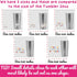 (3PCS) I Can't Have Kids My Cat is Allergic Sticker Funny Paw Cat Mom Sticker Gift for Cat Moms Lovers Gift 2" Die-Cut Waterproof Vinyl Sticker fo...