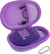 co2CREA Hard Carrying Case Replacement for JBL Clip 5 Waterproof Portable Wireless Portable Mini Bluetooth Speaker (Purple Case)...